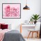 Stupell Industries Pastel Pink Book Lovers Black Framed Giclee Art, design by Nina Jacobs